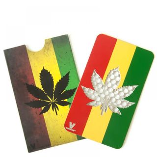 Grinder Card V-Syndicate, Rasta Leaf