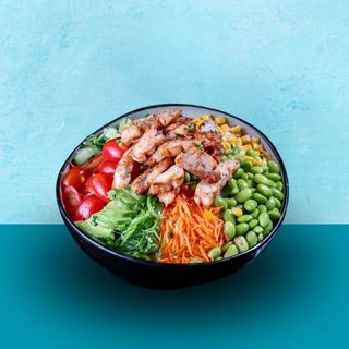 Poké Frango Teriyaki