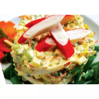 კიბორჩხალის სალათი