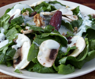 Ensalada de champiñones