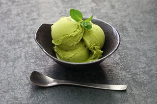 Gelato al tè verde
