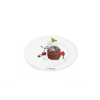Moelleux au chocolat, cœur fondant et glace vanille artisanale