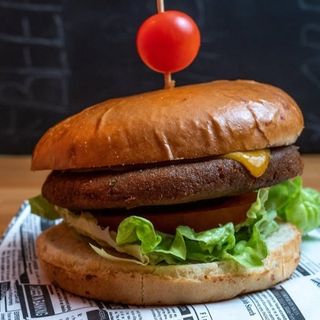 Combo de hamburger  vegetariana