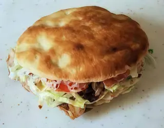 Doner Pão Menu
