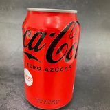 Coca-Cola Zero Azúcar lata 330ml.