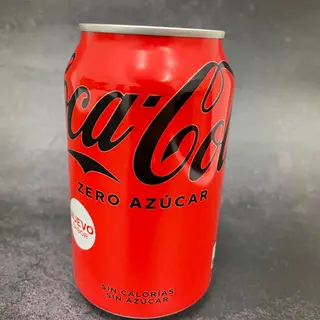 Coca-Cola Zero Azúcar lata 330ml.