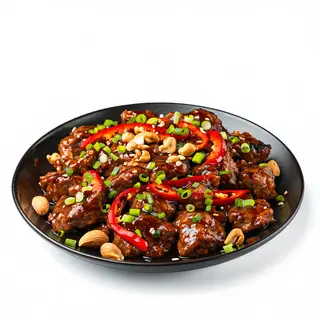 Ternera Con Salsa Kon Pao Picante (foto no es)