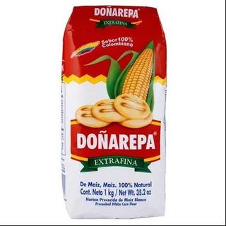 Harina de Maíz Extra Fina Doña Arepa 1 Kg.