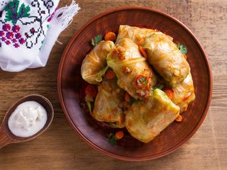 Sarmlute de post cu mamaliguta