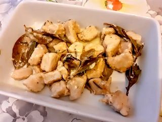 Bocconcini di petto di pollo giallo 250 g