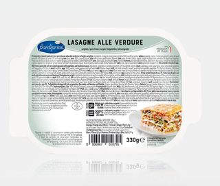 Lasagna vegetariana monoporzione 330gr - Surgelato
