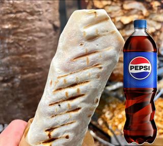 ALMASHAD TORTILLA duży + Pepsi 0,5l