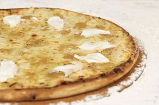 Pizza bianca  cipolla bianca