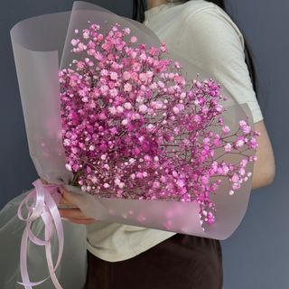 Букет «Гіпсофіл рожевий (3)»