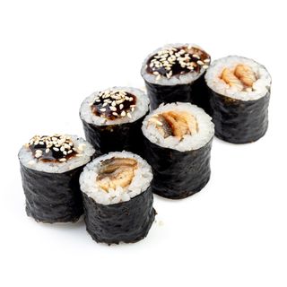 Макі рол з вугрем (6шт./120г)