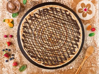 Палачинка с шоколад - пълнозърнеста 