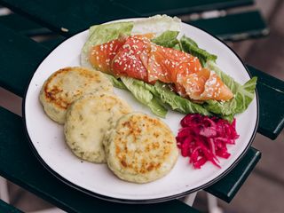 Сирники солоні з лососем (255g)