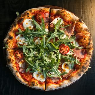 Pizza Speck e rucola