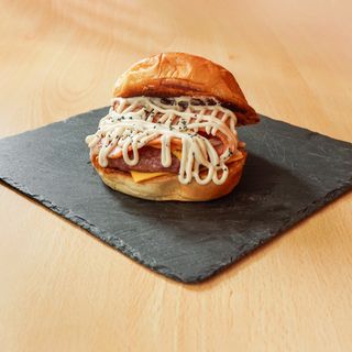 Hamburguesa BBQ Korea