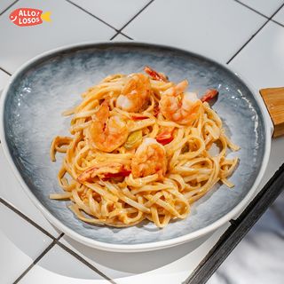 Удон з Тигровою креветкою(Gl/Bl)