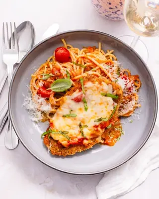 Poulet Parmigiana