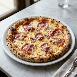 Pizza Jamón Y Queso (30 Cm.)
