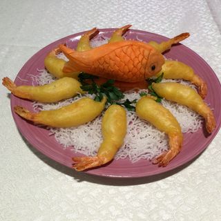 90-Langostinos ſritos