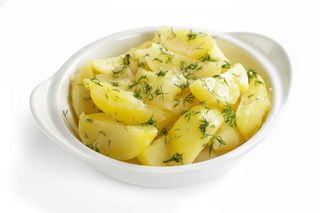 Варена картопля з маслом і зеленню (200г)