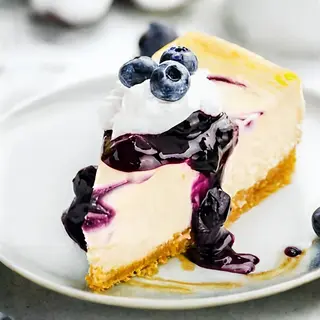 Blueberry cheese cake