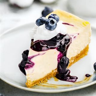 Blueberry cheese cake