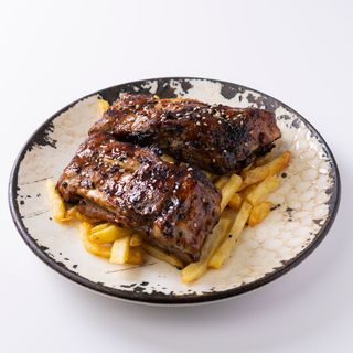  Costilla de Cerdo Asada