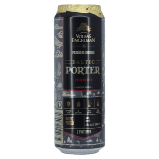 Пиво Volfas Engalman Baltic Porter 6% 0.568л