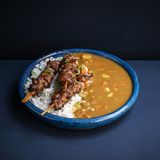 Arroz Con Curry Y Pollo Yakitori