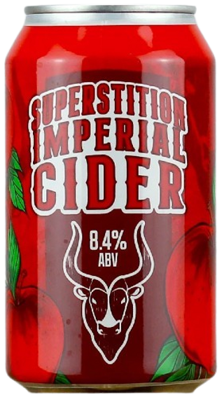 Superstition Imperial Cider Superstition Meadery Lata