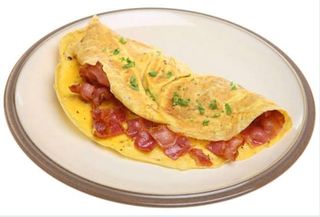 Omelete de Bacon