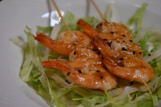 Spiedini di calamari