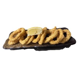 Панирани калмари в маслена баня