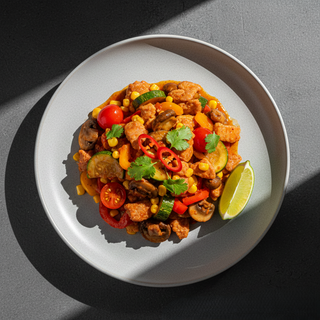 Tigaie picantă porc