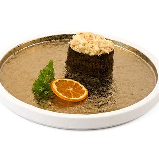 76 Gunkan gamberi cotti - 2 pezzi