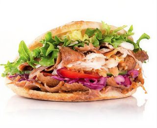 Döner kebab de ternera