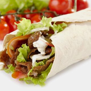 Piadina kebab con verdure