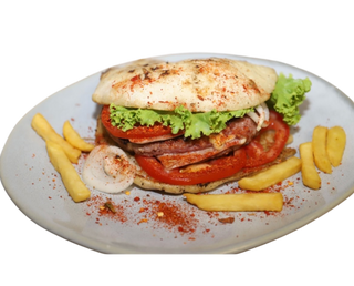 Punjena pljeskavica & Coca Cola