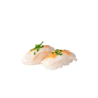 Nigiri De Pez Mantequilla Flembeado Con Salsa Kazan (2 Uds.)