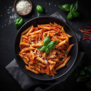 Penne Riggate A La Boloñesa