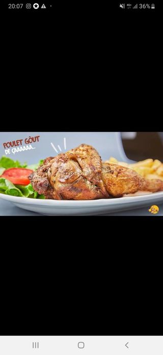 Poulet Grill 1/2