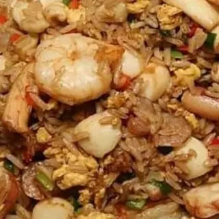 Arroz chaufa con marisco
