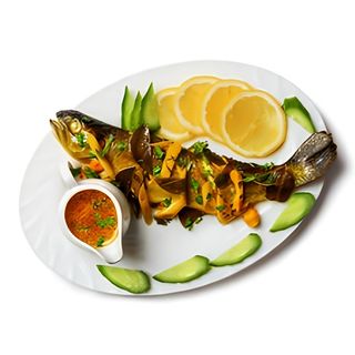 Sliced Fish With Ginger Sauce