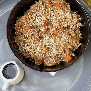 Рис з креветкою