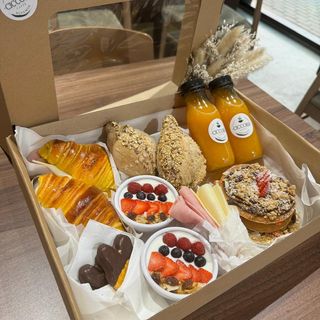 Box Brunch com Panquecas