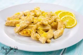 Straccetti di Pollo al Limone Sorrentino